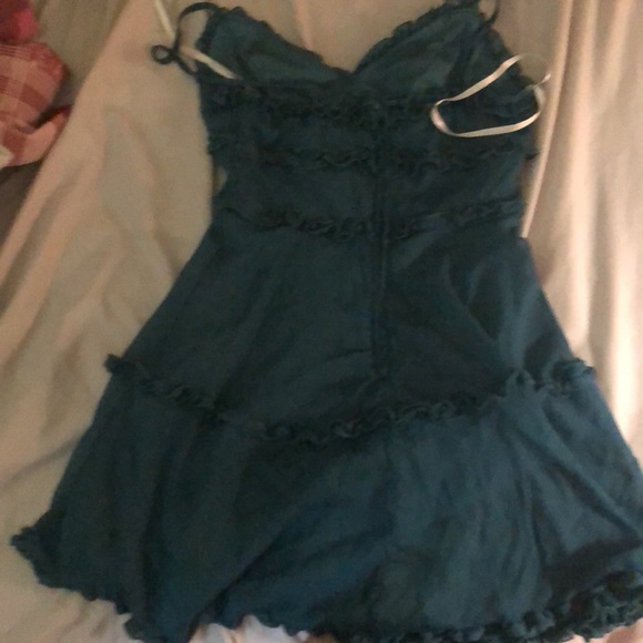 TEAL DRESS - Picture 2 of 3
